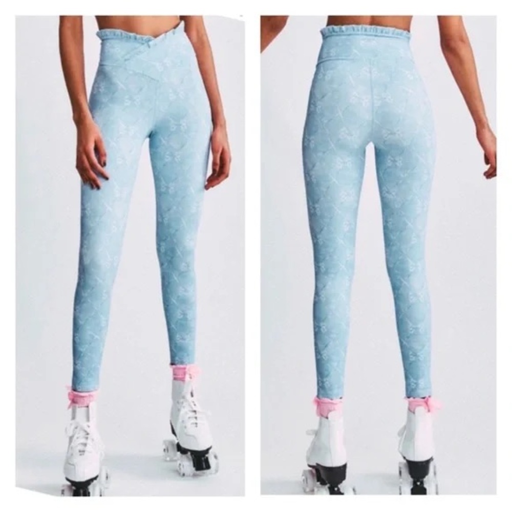 Loveshackfancy x beach riot ruffle legging